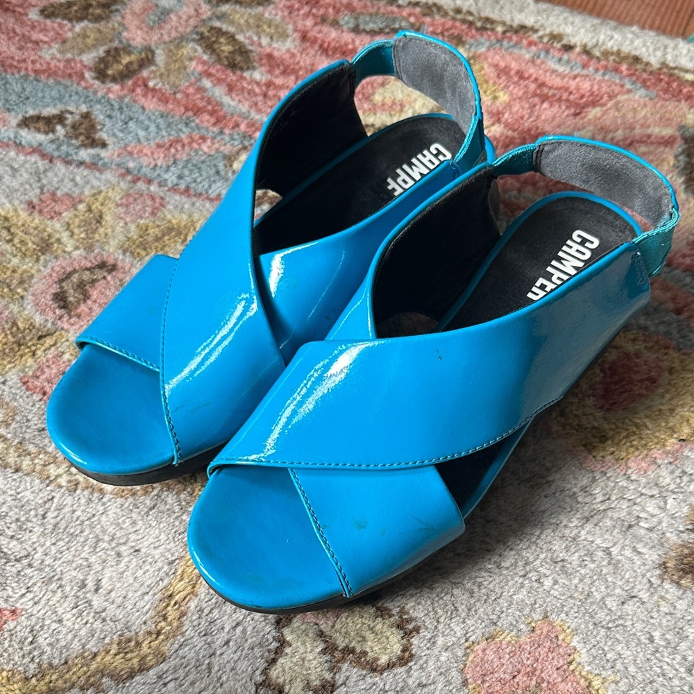 Camper Balloon Sandals Blue